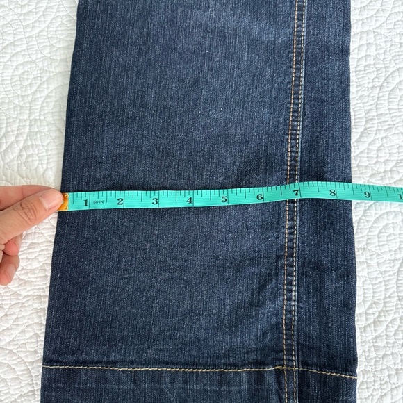 Vintage Women's Blue Flare Jeans size 11 - Picture 6 of 8